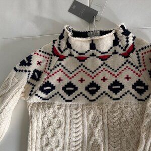 Brand New with tags attached Peregrine Wool Funnel Neck Sweater